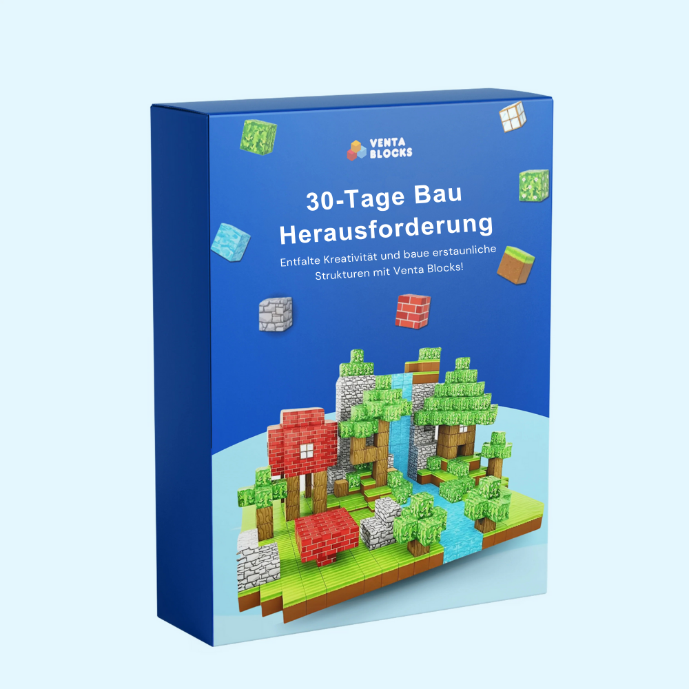 STEM Lernspielzeug mit magnetischen Bausteinen